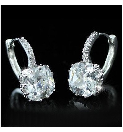Cercei cu cristale Cubic Zirconia
