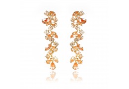 Cercei decorati cu cristale cubic zirconia