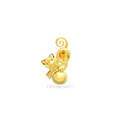 Pisica cu cristale Swarovski