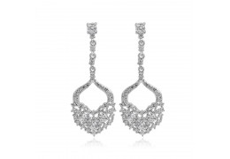 Cercei candelabru cu cristale "Princess Charmy"